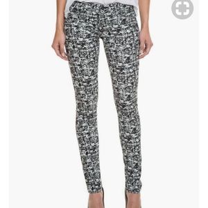 AG Jeans super skinny "The Legging" black & white